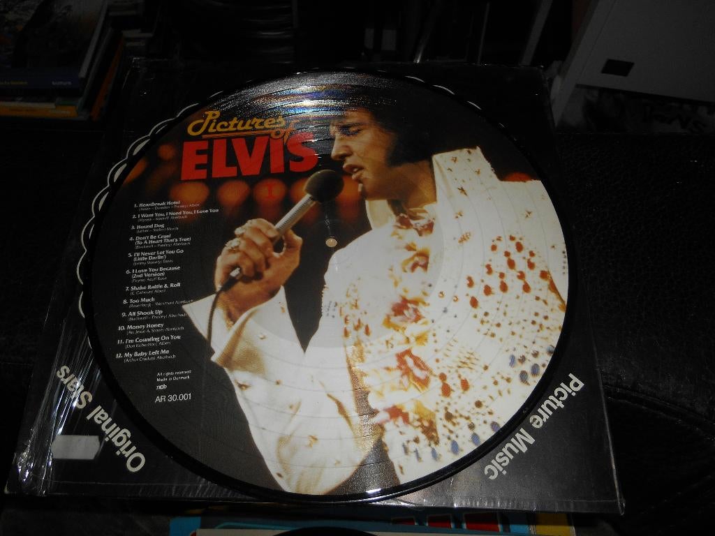 ELVIS 33T picture disque, Enlèvement ou Envoi