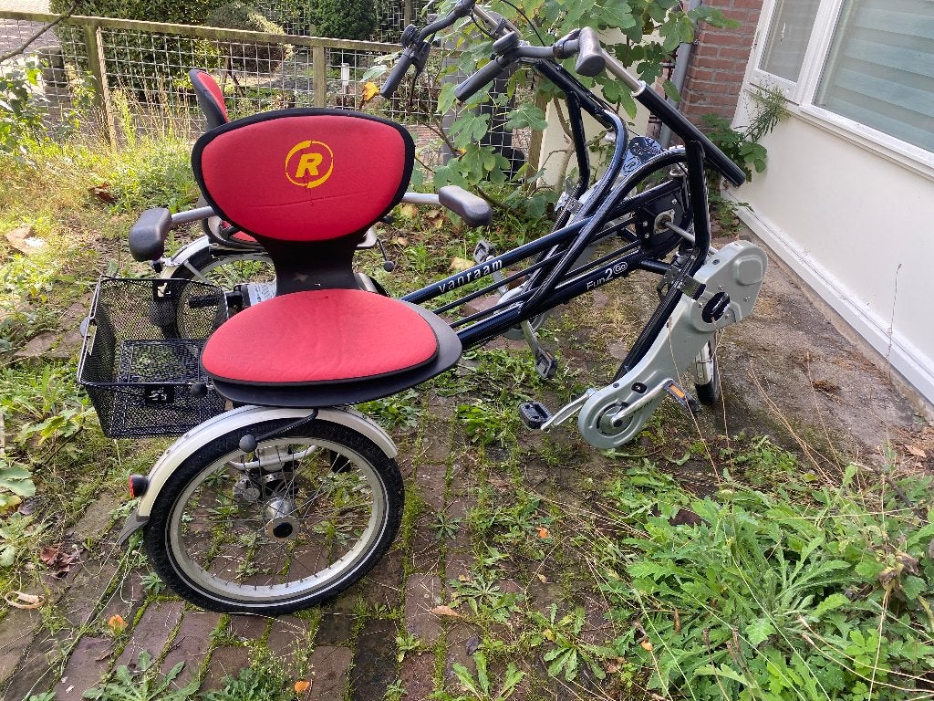 Electrische Duofiets Van raam Fun to Go met Accu 880wh, Ophalen of Verzenden, Gebruikt