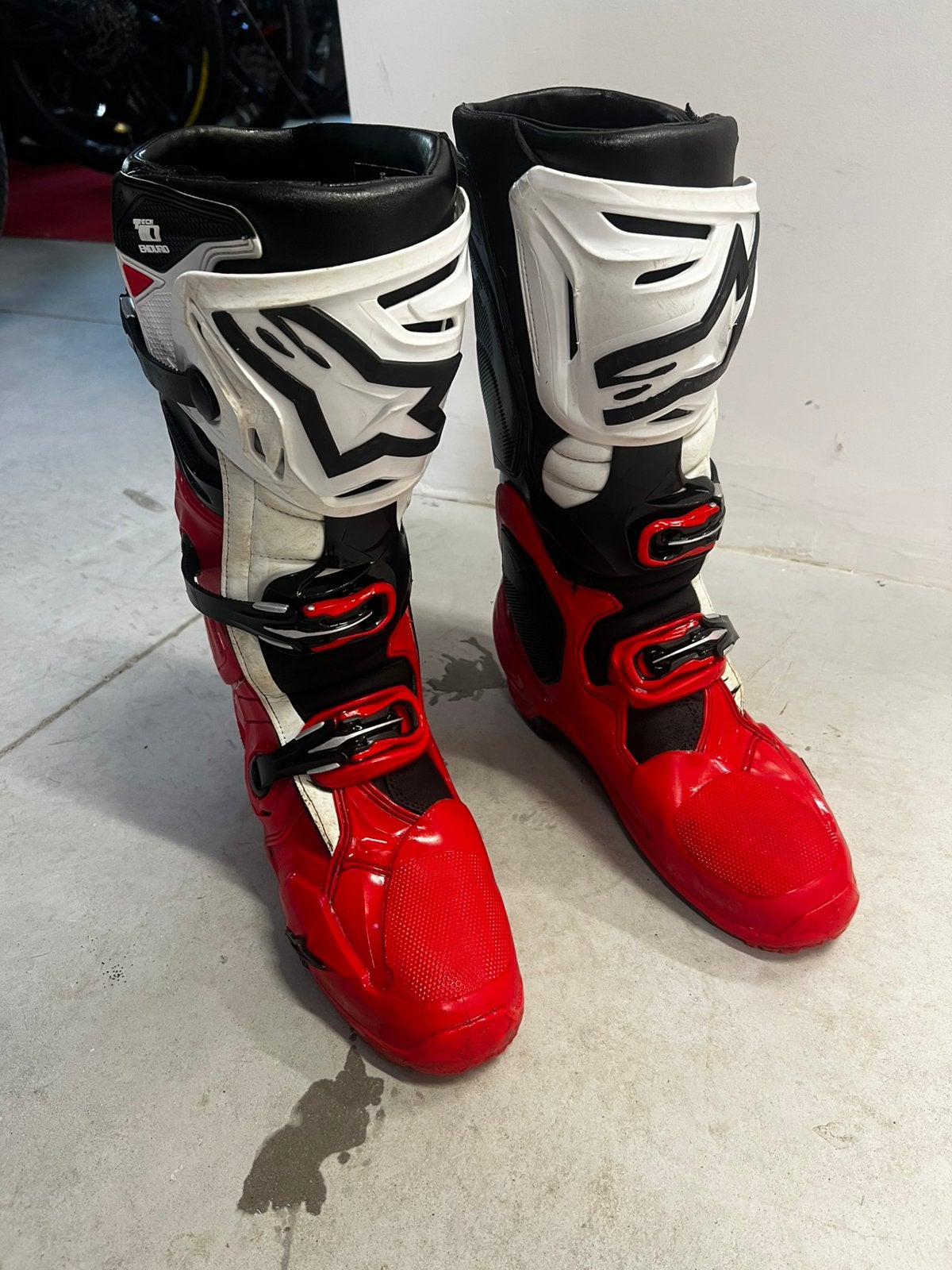 Alpinestars Tech 10 (enduro) maat 12, Motoren, Kleding | Motorkleding, Ophalen