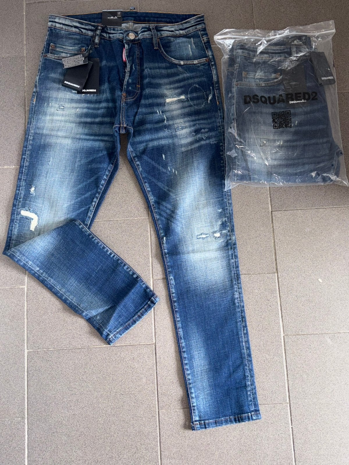 Dsquared 2 plantes, Vêtements | Hommes, Jeans, Enlèvement, Neuf, Bleu