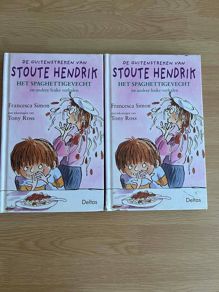 Het spaghettigevecht kinderboek, Boeken, Ophalen of Verzenden, Zo goed als nieuw