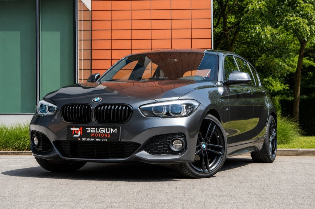 BMW 118 i - M Sport - PDC - Leather - Nav Pro, Argent ou Gris, Achat, 174 g/km, Entreprise