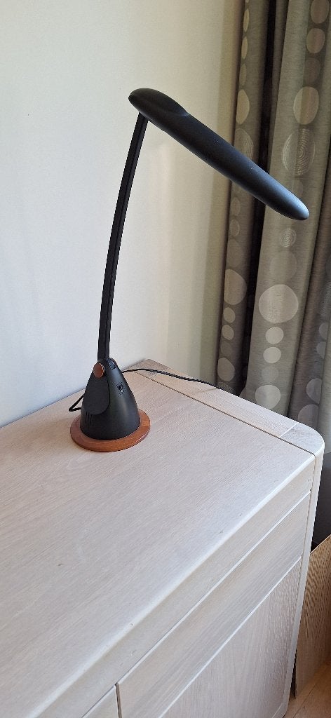 Bureaulamp, Noir, Enlèvement, Comme neuf, Lampe de bureau