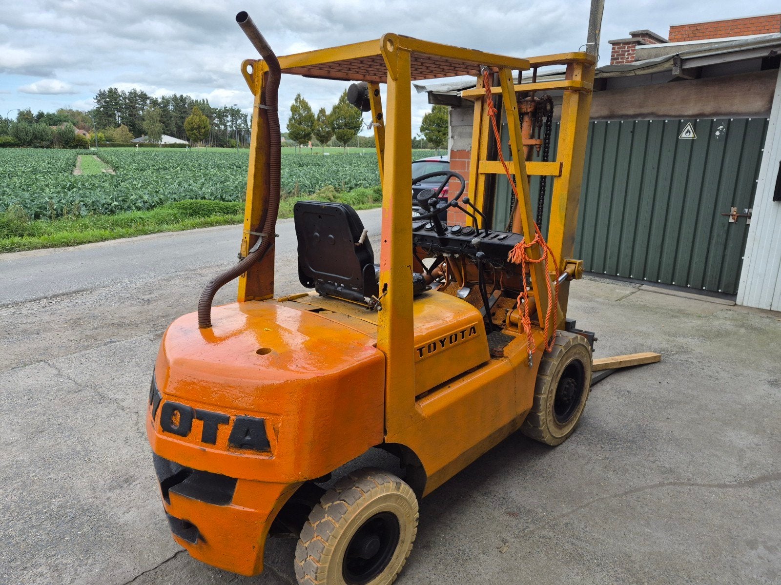 Toyota diesel 3.5 ton, Zakelijke goederen, Ophalen of Verzenden, Diesel, Heftruck