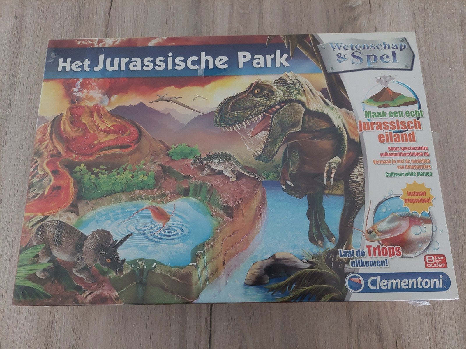 Het jurassische park, Ophalen