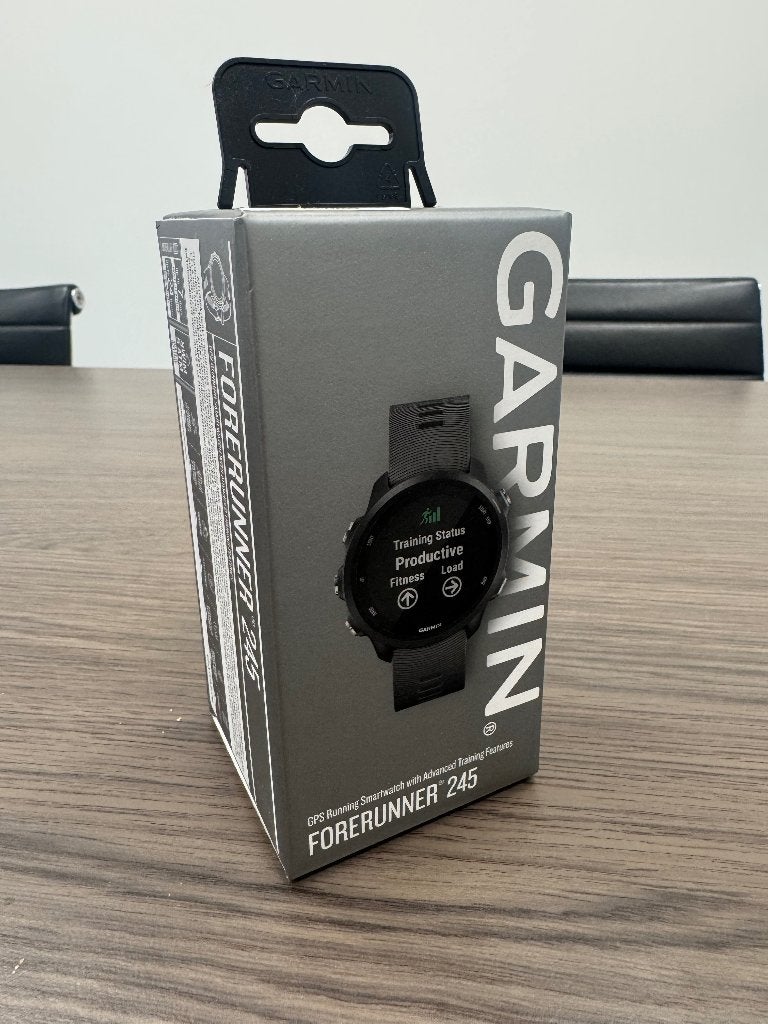 Garmin forerunner 245, Zwart, Garmin, Nieuw, Ophalen of Verzenden