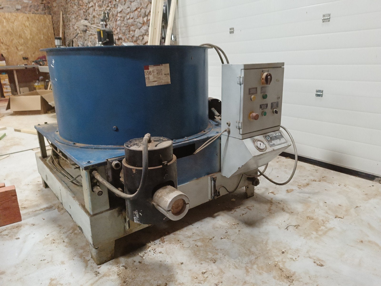 Presse briquettes comafer, Enlèvement