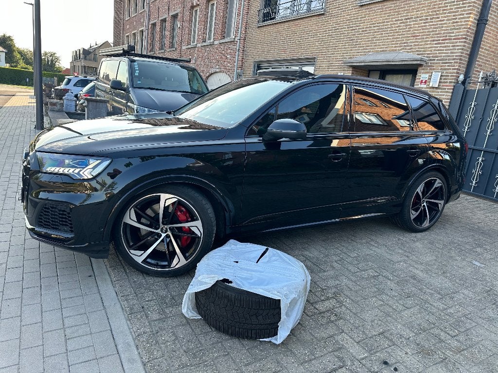Audi SQ7 Competition 507pk V8 FULL Bang Olufsen Netto 74379, Automaat, SQ7, Zwart, Leder