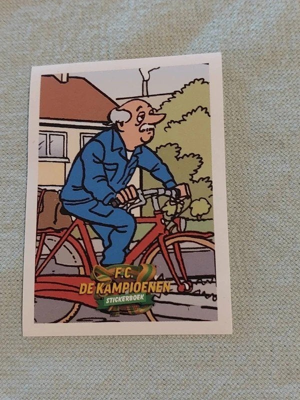 Sticker / FC De Kampioenen / Maurice, Enlèvement ou Envoi, Neuf, TV, Autres types