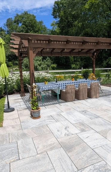 graniet tegels  goedkoper dan klinkers, Tuin en Terras, Tegels en Klinkers, Ophalen, 10 m² of meer, Terrastegels