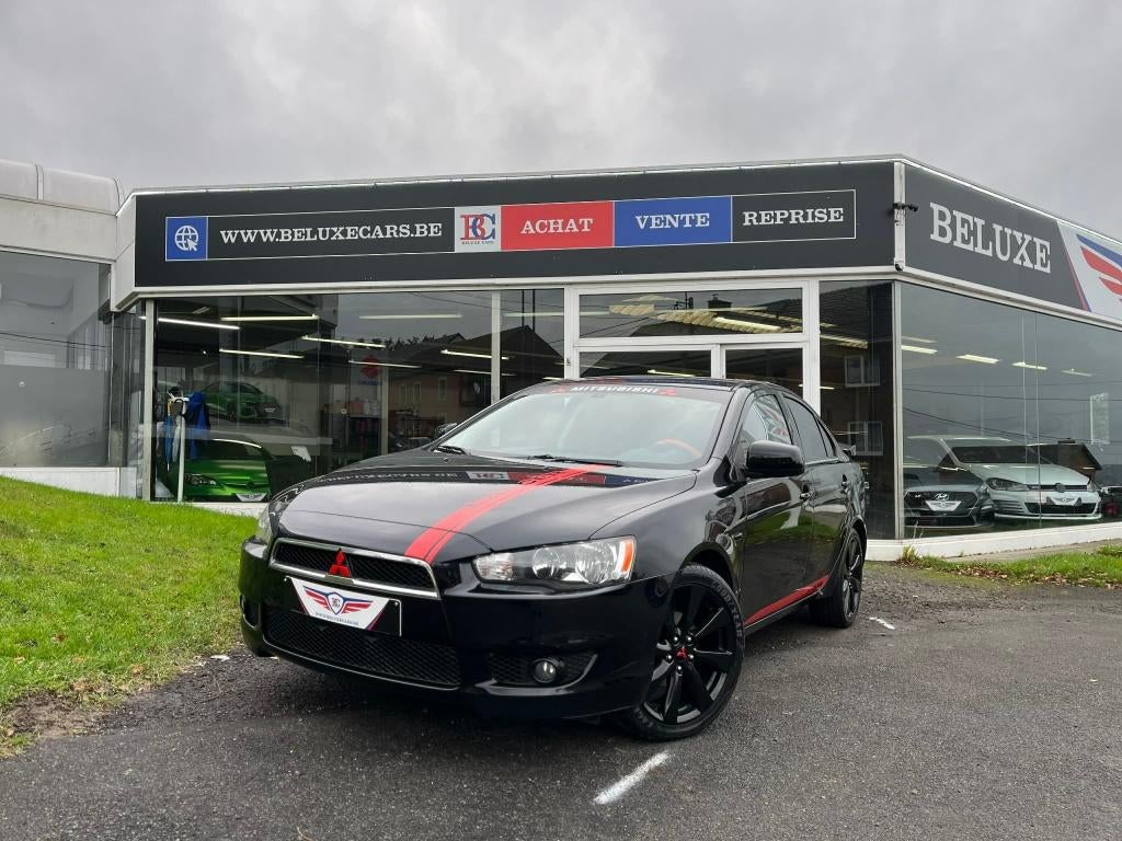 Mitsubishi Lancer 1.6I BENZINE*TOUCHSCREEN*CLIM*START-STOP, Auto's, Mitsubishi, Voorwielaandrijving, Zwart, 4 cilinders, 1590 cc