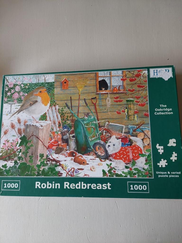 Puzzels 1000 stukken, Ophalen