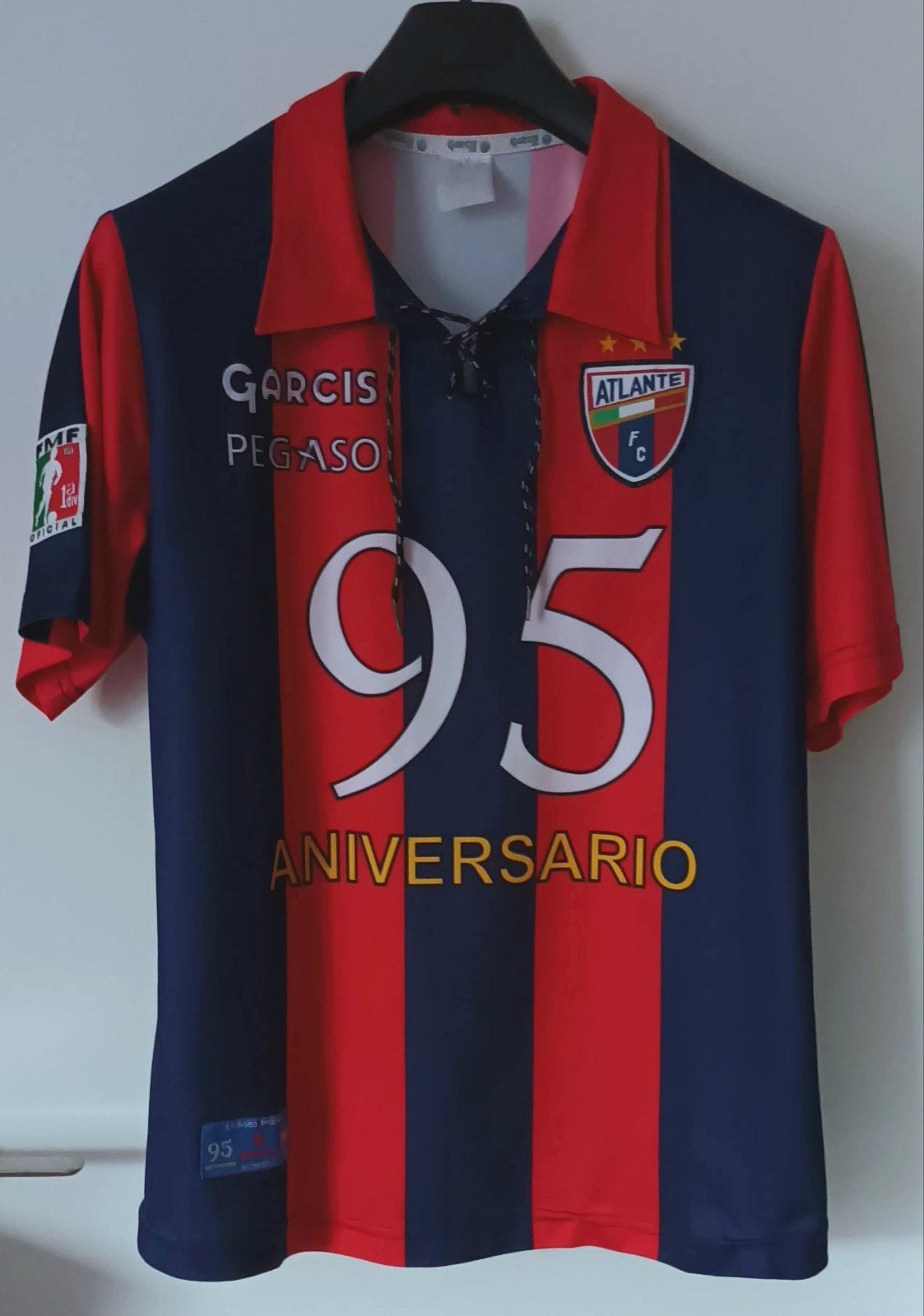 Maillot Atlante FC 2011 95ème aniversario, Collections, Enlèvement ou Envoi, Utilisé, Maillot