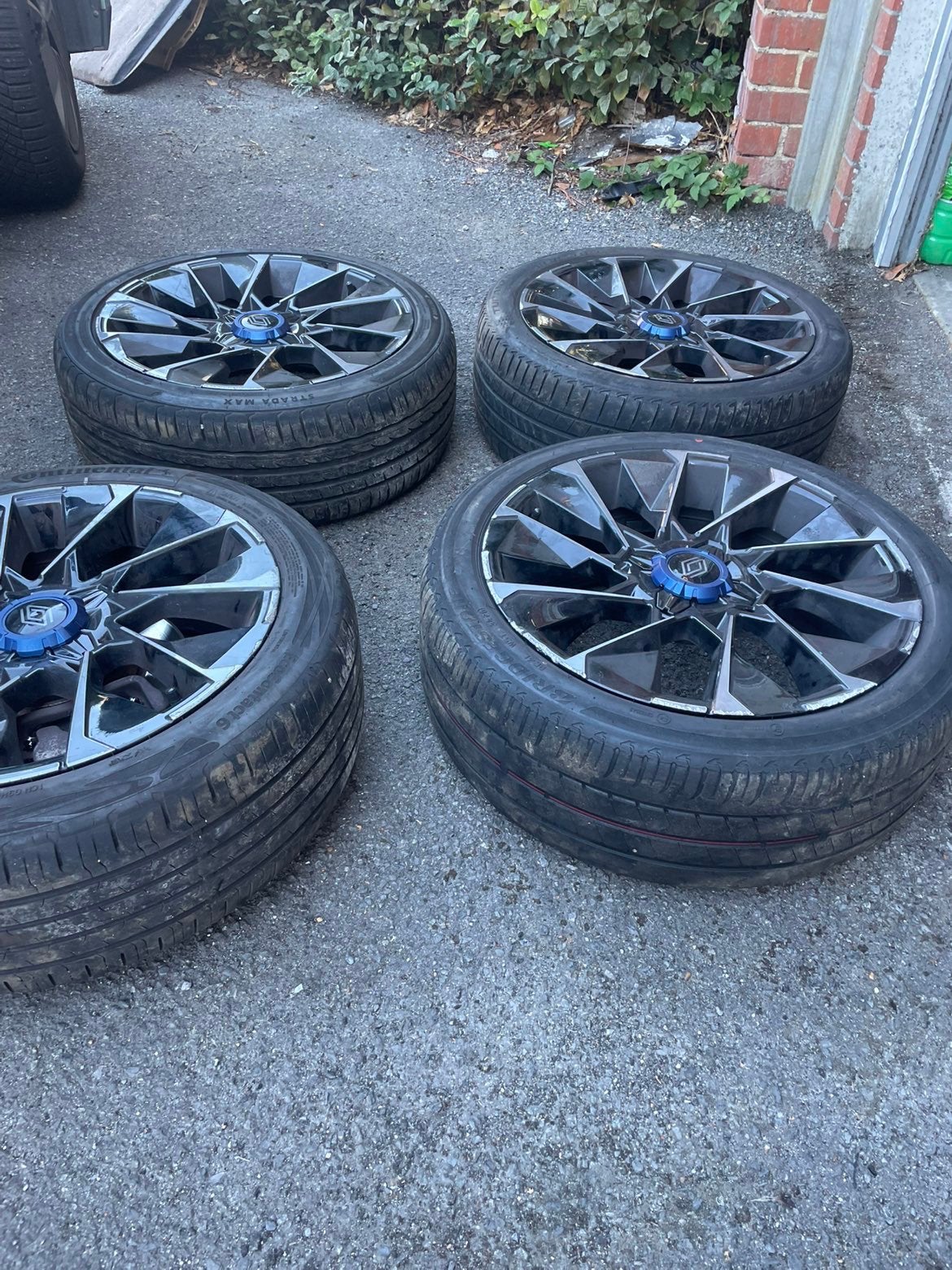 4Jantes clio 5 alpine pneus bonne état, Autos : Pièces & Accessoires, 4 Saisons, Véhicule de tourisme, 205 mm, 17 pouces