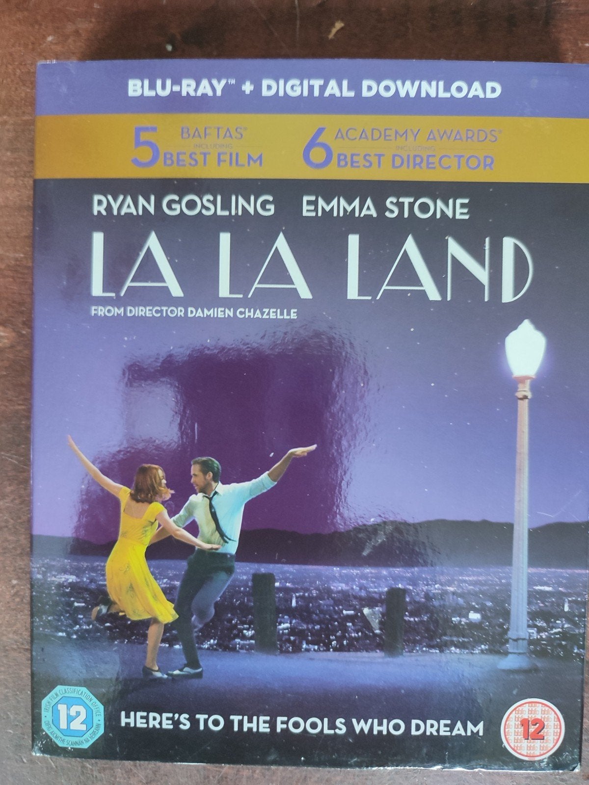 Blu-ray + digitale download : LA LA LAND (lees beschrijving), Ophalen of Verzenden, Zo goed als nieuw