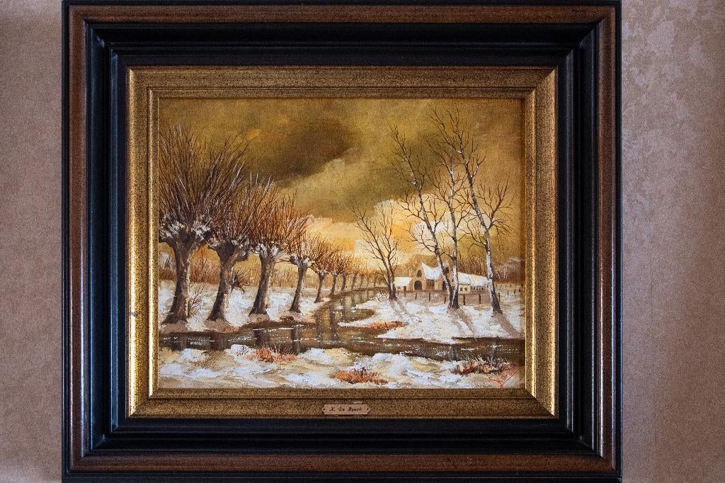Schilderij K. De Boeck, Antiek en Kunst, Kunst | Schilderijen | Klassiek, Ophalen