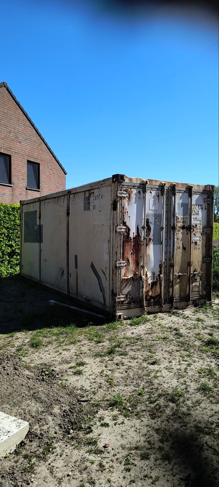 Opslag container, Ophalen