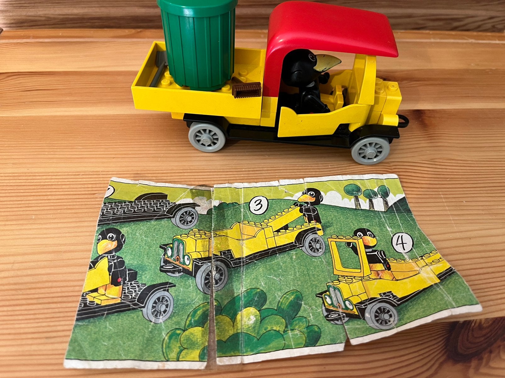 Lego Fabuland set 3634 - Karel de Kraai’s vrachtwagen, Gebruikt, Overige thema's, Lego, Ophalen of Verzenden