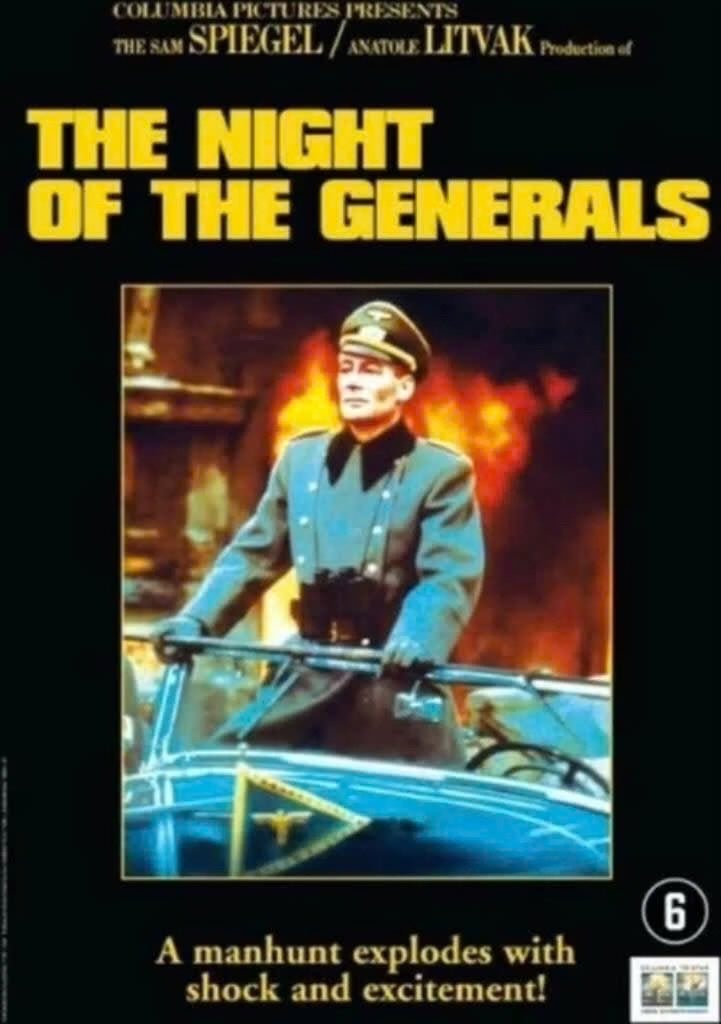 The Night Of The Generals 1967, CD & DVD, Enlèvement ou Envoi, Anglais, Guerre, Néerlandais