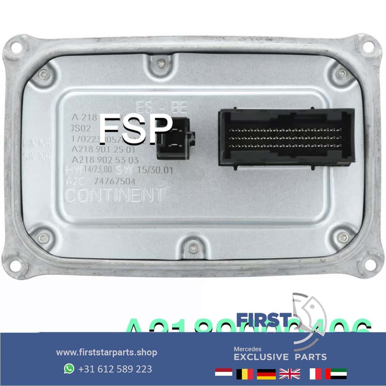 A2189000406 W218 CLS Koplampmodule Mercedes LED koplamp modu, Utilisé, -, -, Enlèvement ou Envoi