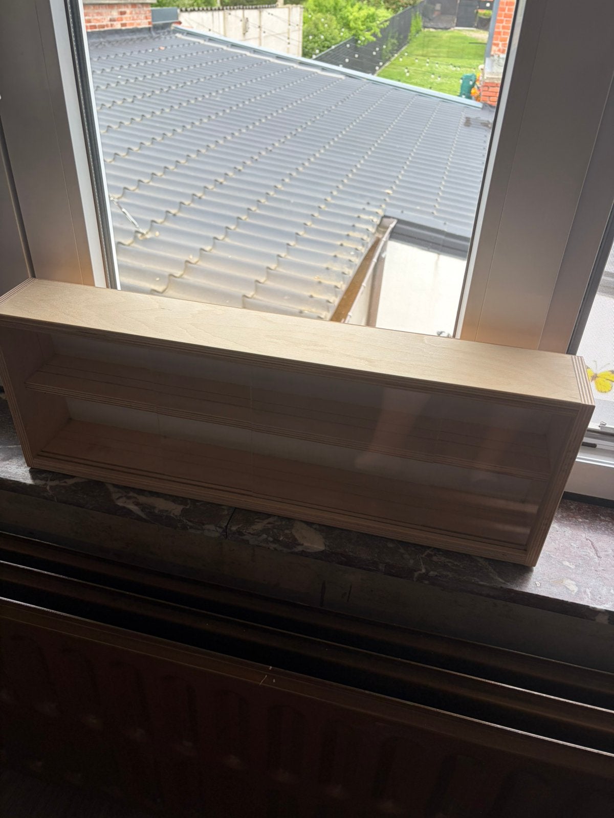 Kleine vitrinekast, Huis en Inrichting, Ophalen, Zo goed als nieuw