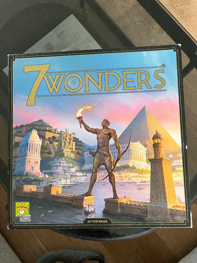 Gezelsschapsspel 7Wonders, Enlèvement ou Envoi, Utilisé