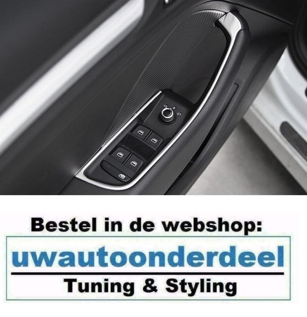 Interieur Styling RVS Deurgreep Geschikt Voor Audi A3 8V, Envoi