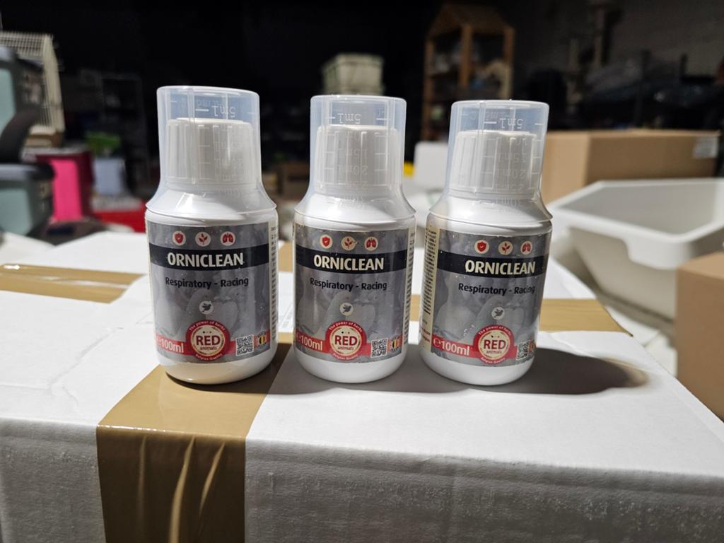 Orniclean 100 ml, efface les voies respiratoires, Red Animal, Enlèvement