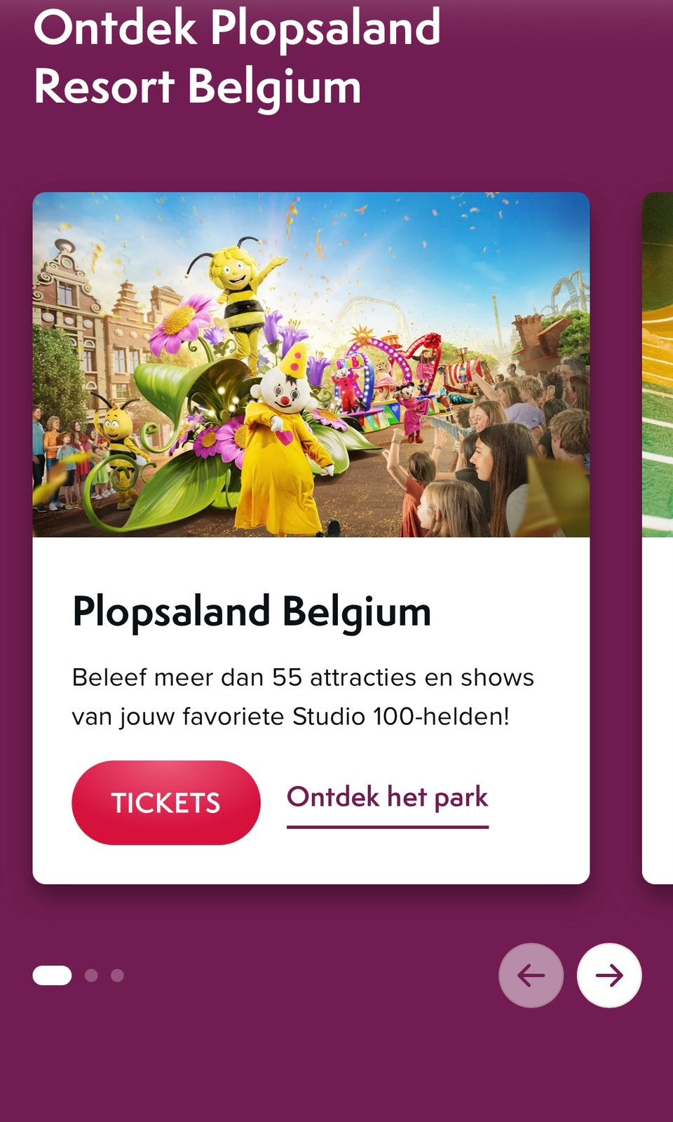 2 tickets plopsaland De Panne, tem 5/7, Tickets en Kaartjes, Twee personen, Kortingsbon, Pretpark
