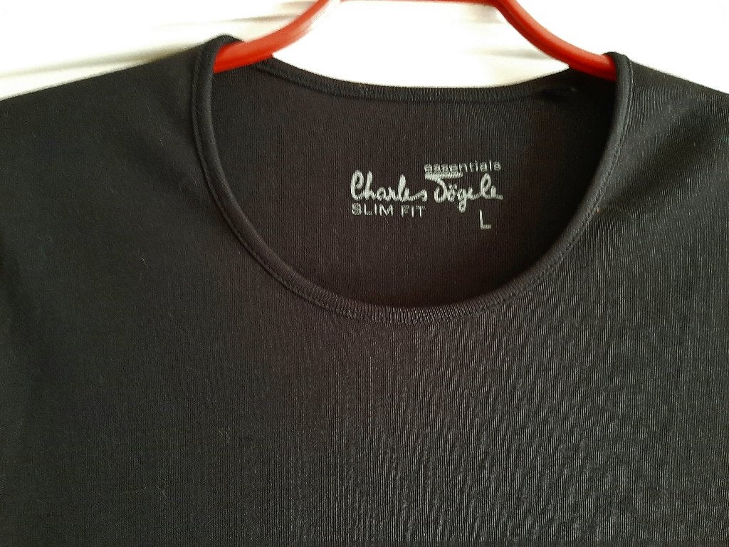 Te koop: Nieuw. Mooie zwarte t-shirt met lange mouwen, L., Zwart, Maat 42/44 (L), Nieuw, Ophalen of Verzenden