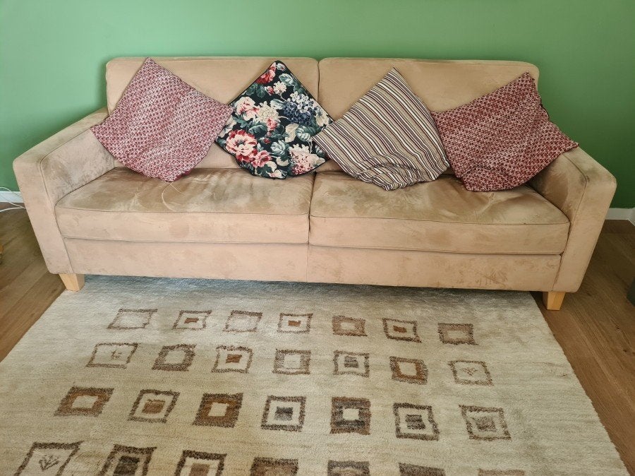 Montelux sofa 4-zit, Enlèvement, Utilisé, Cuir, Modern, strak