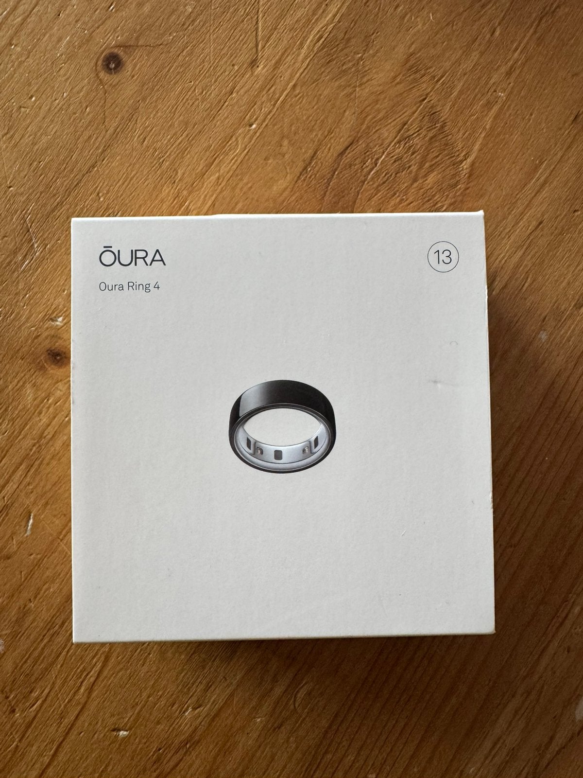 Oura ring 4 maat 13, Bijoux, Sacs & Beauté, 20 ou plus grands, Comme neuf, Enlèvement, Homme