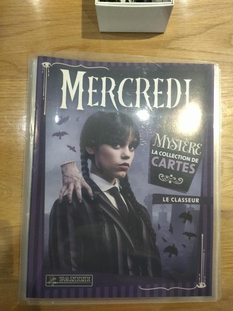 Album complet trading cards Wednesday Mystère, Ophalen of Verzenden