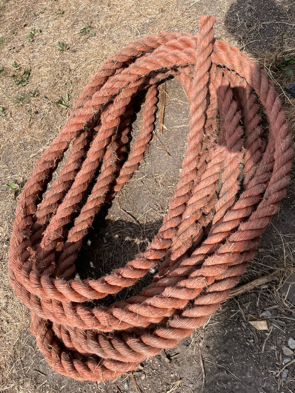 Dik Scheepstouw 20 meter (40mm), Ophalen, Gebruikt