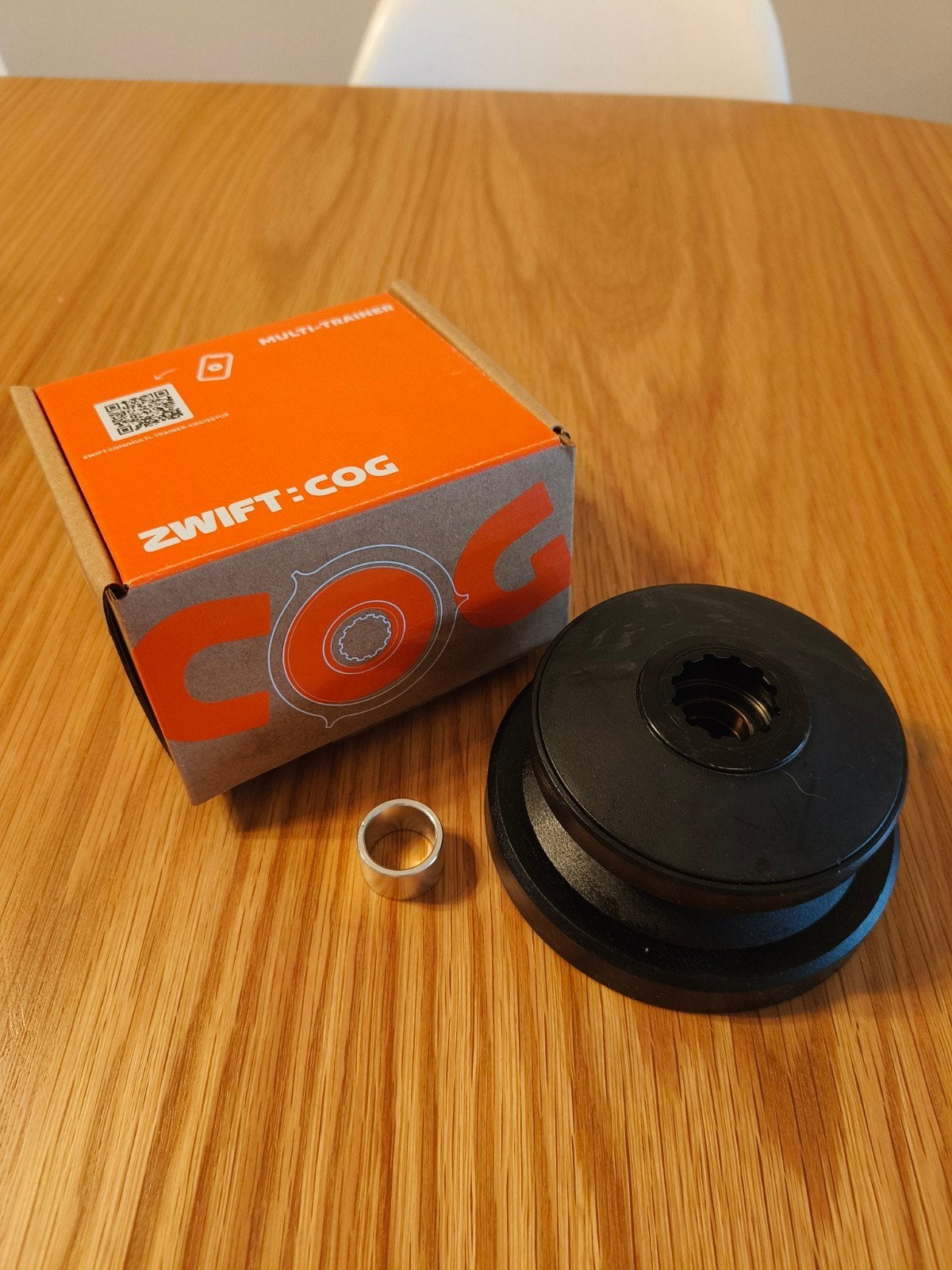 Zwift Cog, Enlèvement