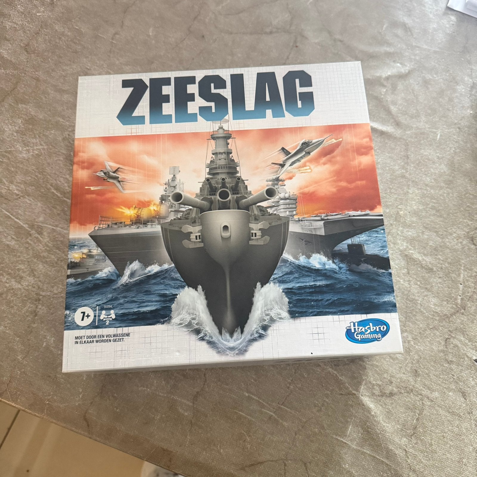 Zeeslag gezelschapsspel – compleet en in goede staat, Hobby en Vrije tijd, Ophalen of Verzenden, Zo goed als nieuw