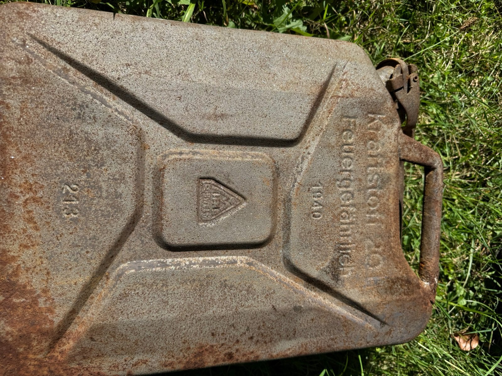 Jerrycans allemand ww21940, Collections, Enlèvement