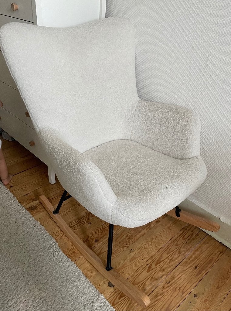 Fauteuil à bascule 50€  (Bruxelles), Maison & Meubles, Enlèvement ou Envoi, Comme neuf, Moins de 75 cm, 50 à 75 cm
