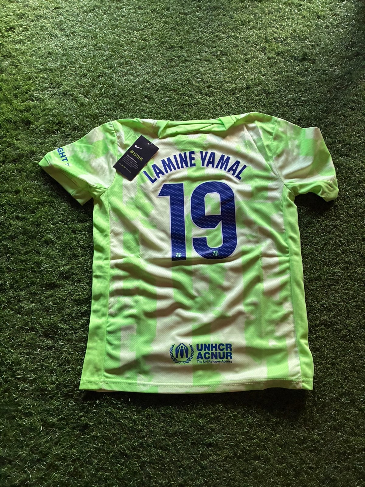 Lamine yamal shirt, Verzamelen, Sportartikelen en Voetbal, Ophalen, Zo goed als nieuw, Shirt
