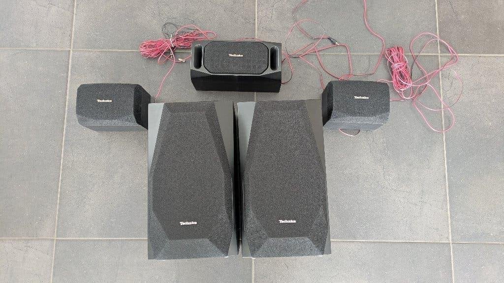 Luidsprekersset surround Technics SB-CH770 muziek box, Ophalen, Gebruikt