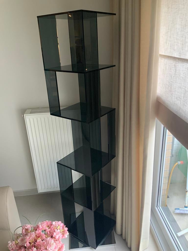 Design-Vitrinekast/Draaibaar Boeken/Vinyl rek., Huis en Inrichting, Ophalen, Zo goed als nieuw