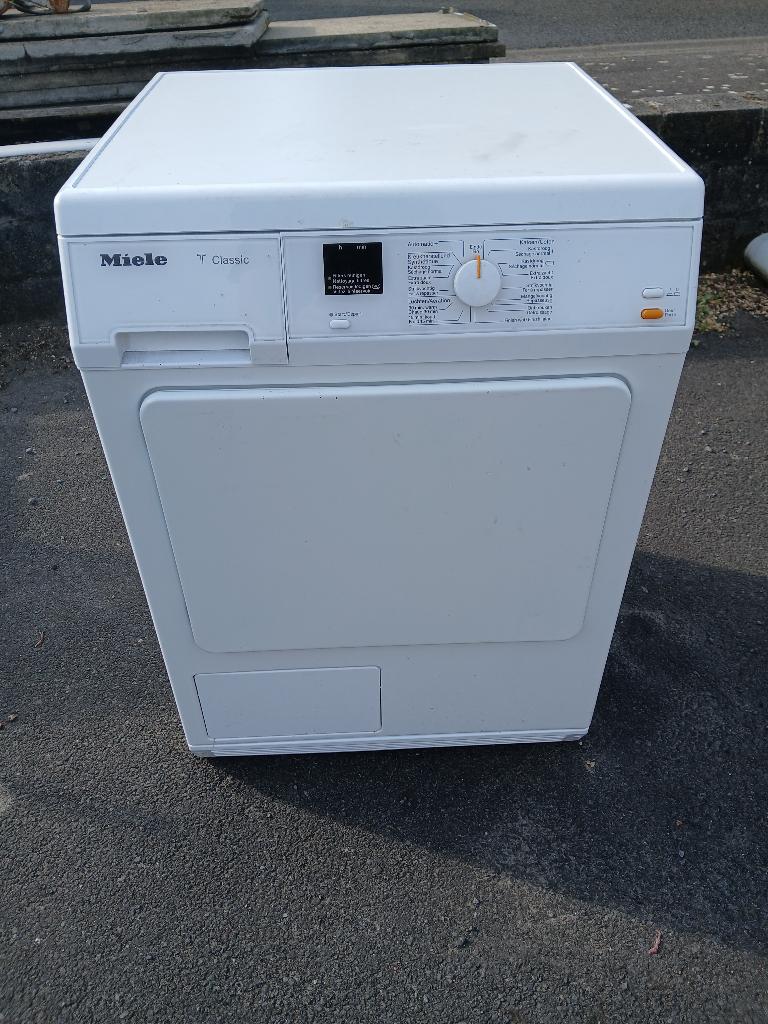 Droogkast MIELE condens TDA 150C, Elektronische apparatuur, Droogkasten, Ophalen, Gebruikt, 4 tot 6 kg, Voorlader