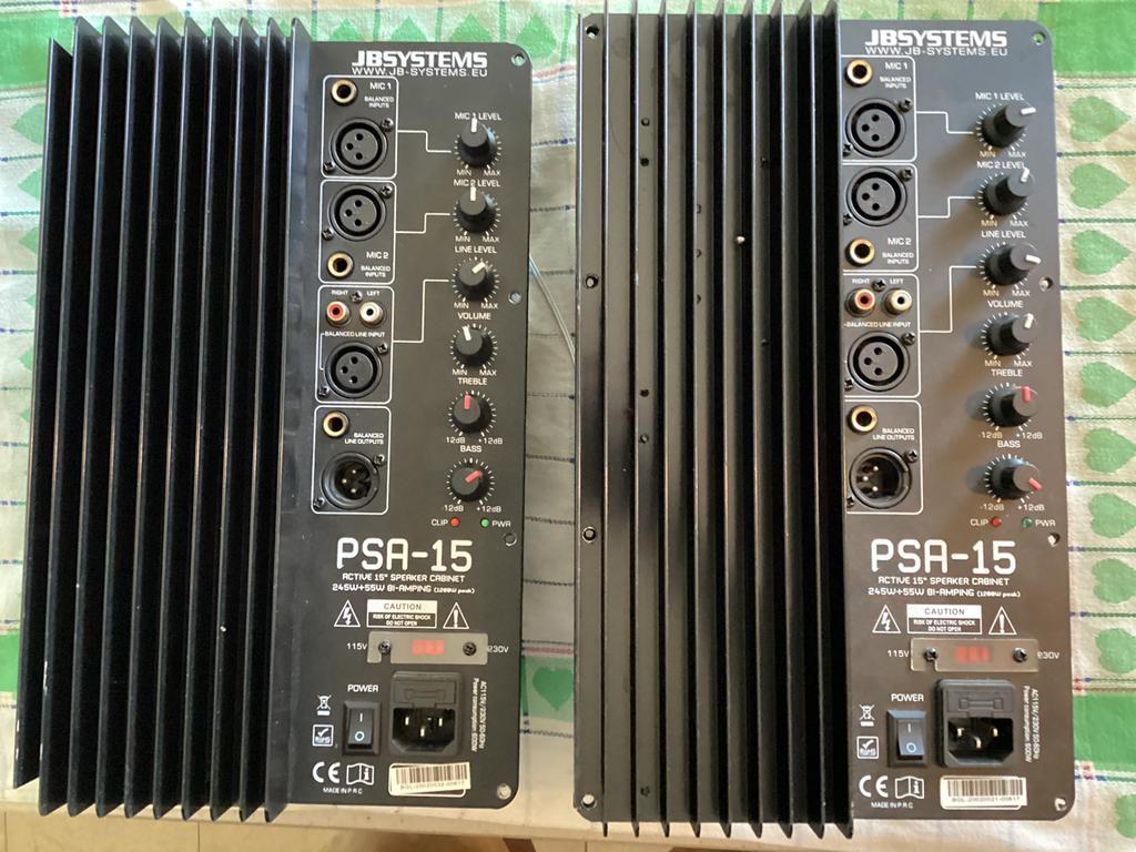 Versterkers jb systems PSA15, Overige merken, Ophalen of Verzenden, Niet werkend, 120 watt of meer