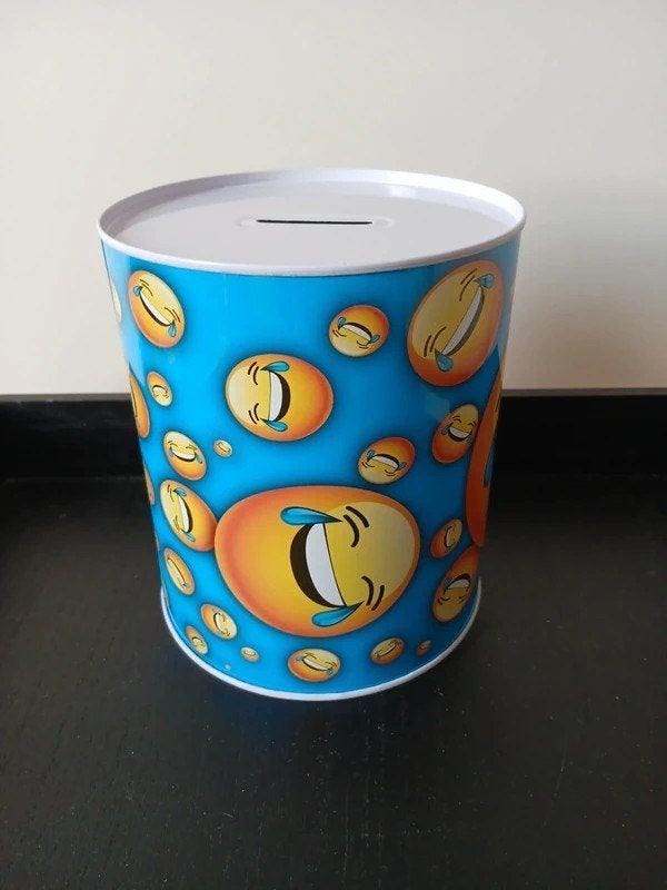 Zolder opruiming! Spaarpot smileys Nieuw, Collections, Enlèvement, Neuf, Figurine de Bande dessinée ou de Dessin animé