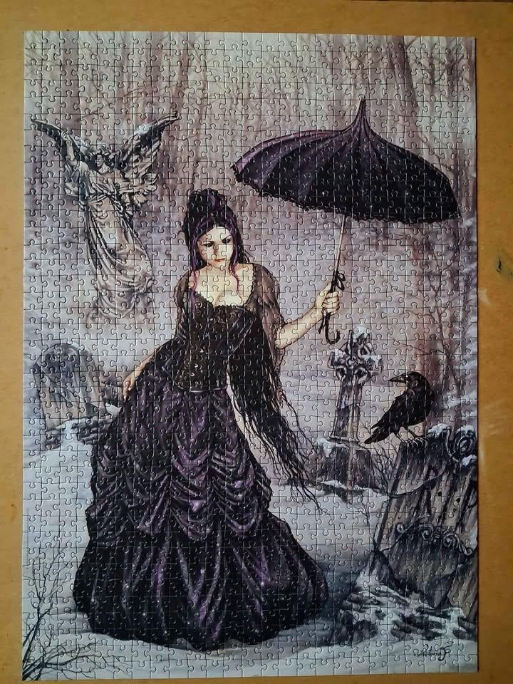 Favole puzzel van Victoria Francé 1000 stuks., Ophalen, 500 t/m 1500 stukjes, Zo goed als nieuw, Legpuzzel