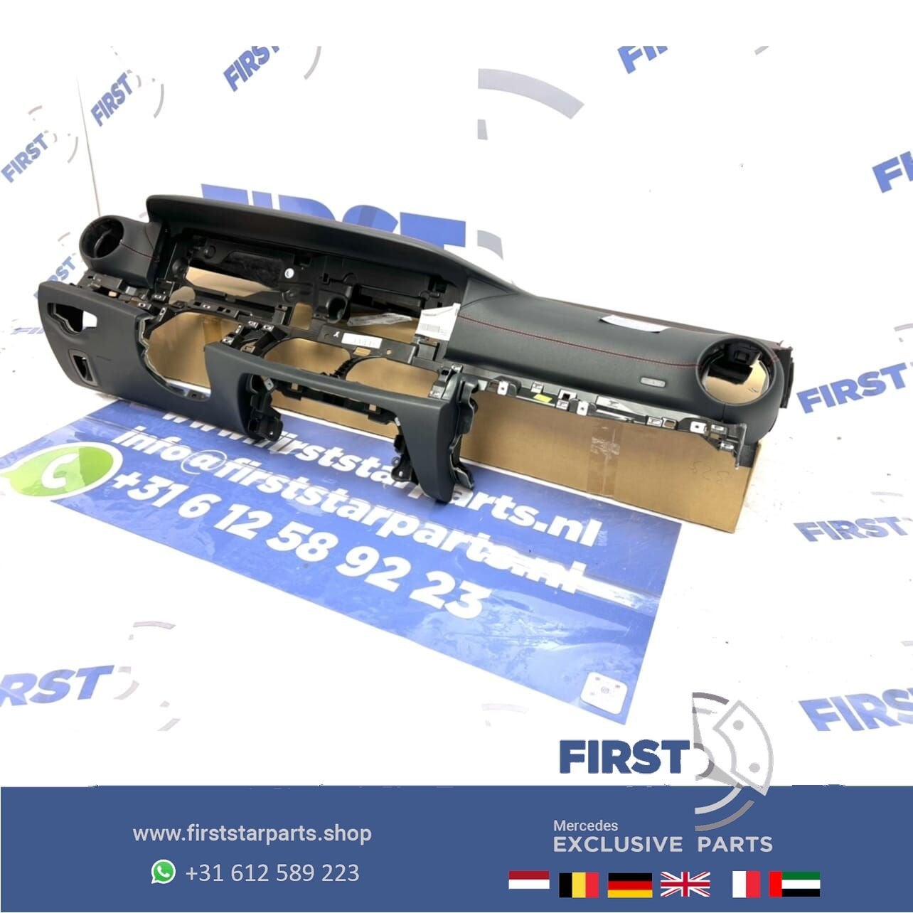 W213 W238 E43 E53 E63 AMG DASHBOARD Mercedes E Klasse 2016-2, Auto-onderdelen, Dashboard en Schakelaars, Gebruikt, -, Ophalen of Verzenden