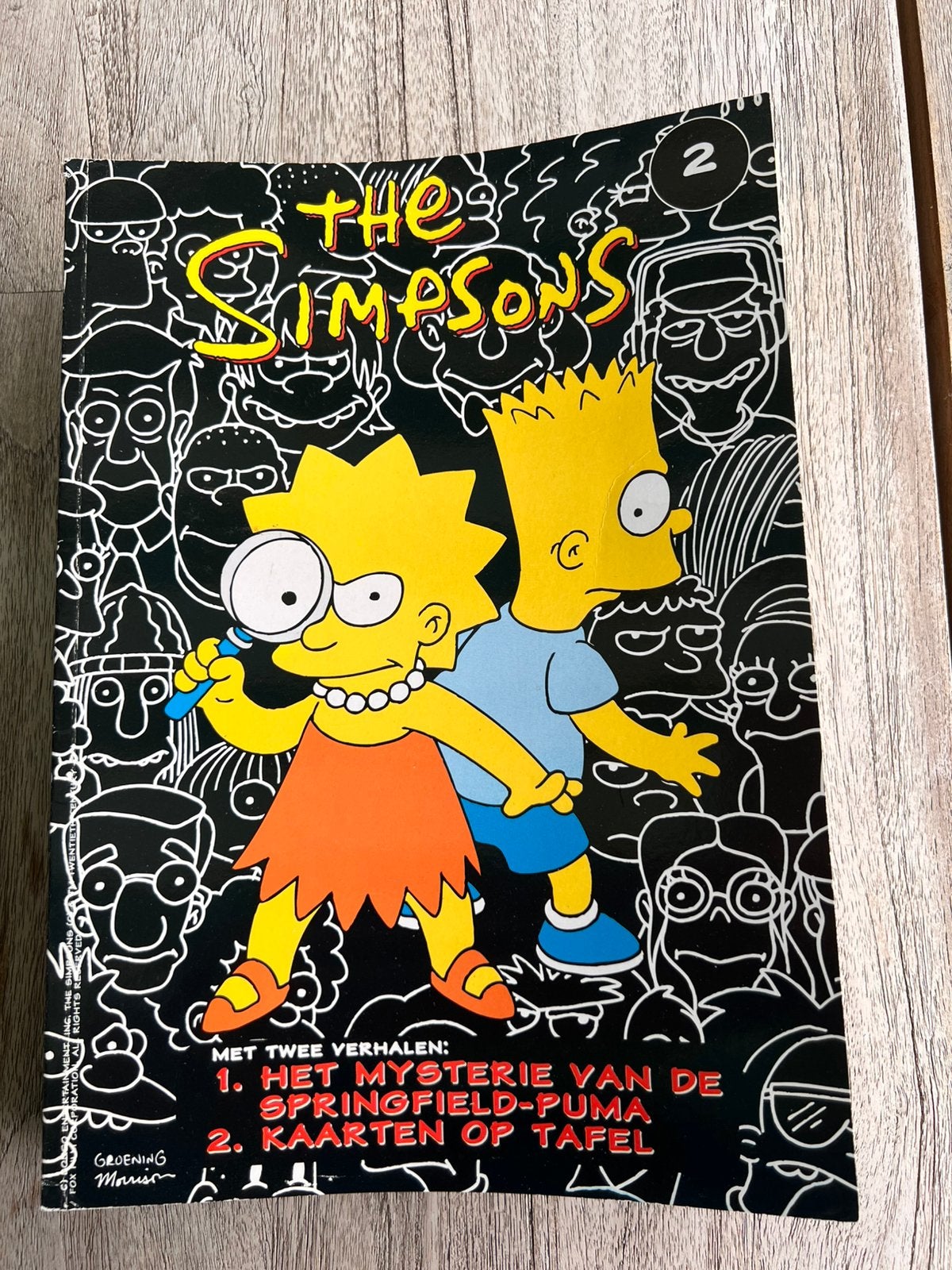 Strips The Simpsons, Meerdere comics, Ophalen, Gelezen