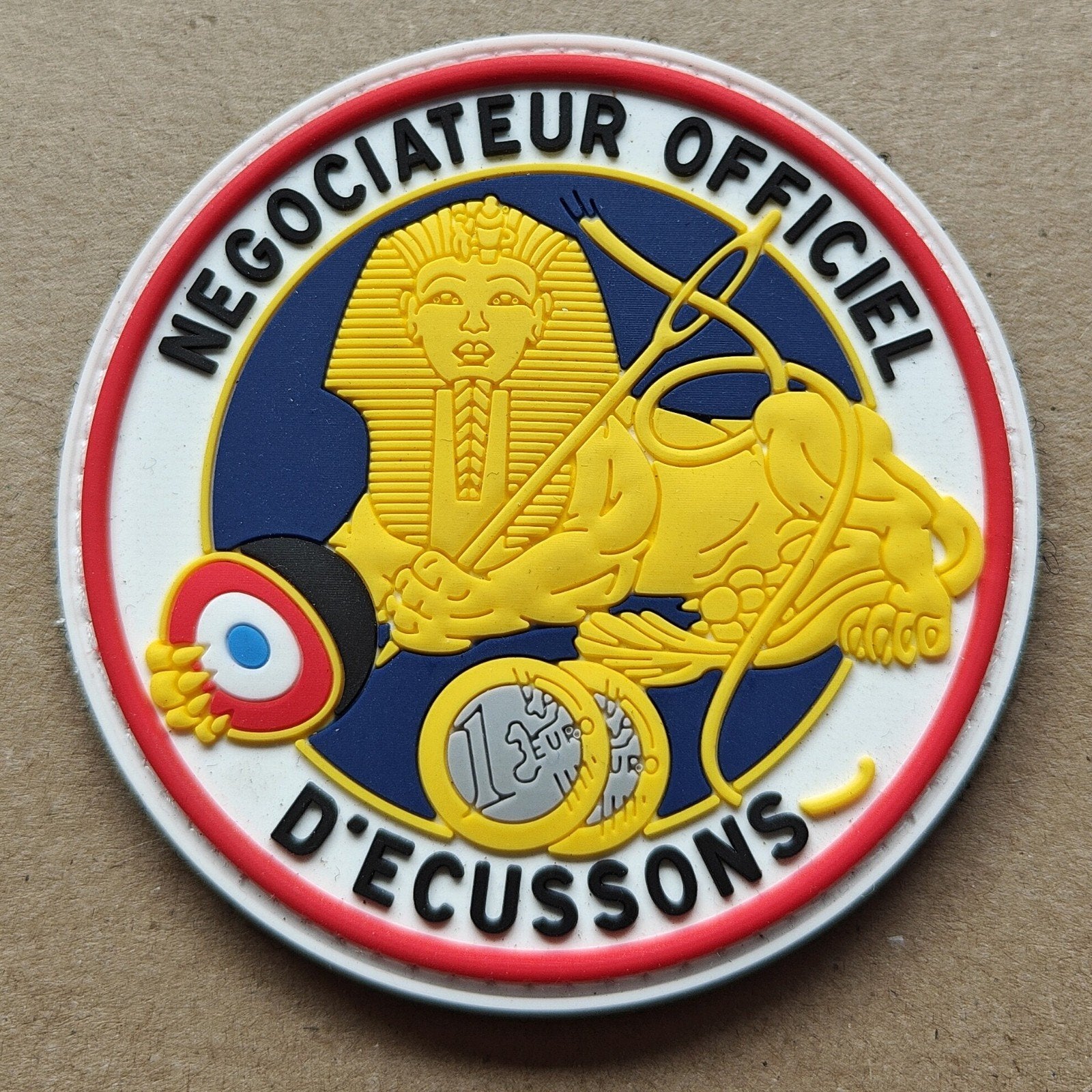 Patch générique Official Negotiator SAMU, Enlèvement ou Envoi, Emblème ou Badge