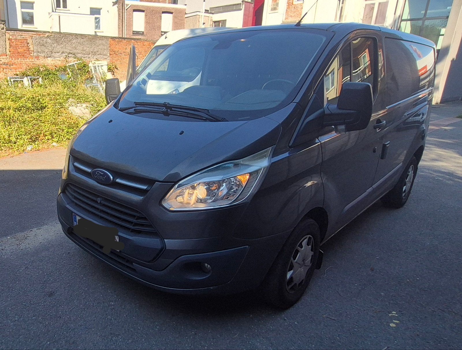 ford transit custim koelwagen, Auto's, Bestelwagens en Lichte vracht, 2189 cc, Euro 5, Zwart, Particulier