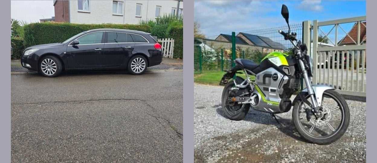 ma voiture + ma moto + 1000€ contre voiture, Autos, Achat, Euro 6, Boîte manuelle, Particulier